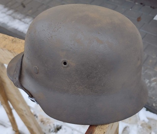Helmet german original nice helmet M40 size 64 WW2 WWII Free Shipping - Picture 7 of 12