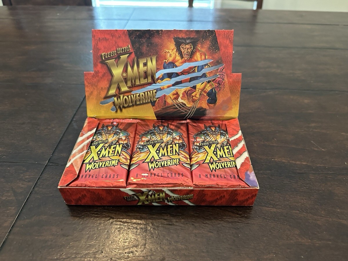 【トレカ】'96 Fleer Ultra X-Men wolverine【美品】 1996 FLEER ULTRA X-MEN WOLVERINE EDITION COMPLETE 100 CARD