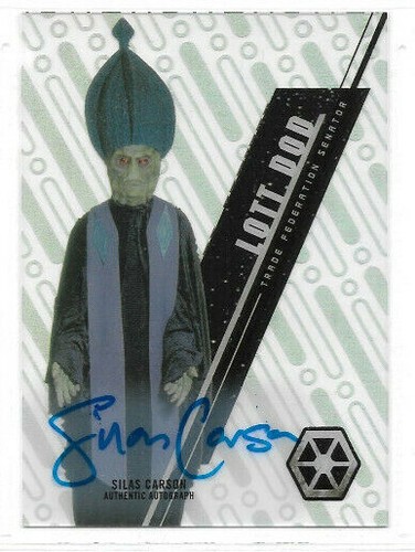 Star Wars: High Tek selección de tarjetas de autógrafo casi nuevo - Imagen 20 de 23
