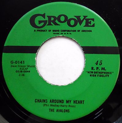 Avalons 45 Ooh! She Flew Ketten Um My Heart Fast Neu Doo Wop Neuauflage