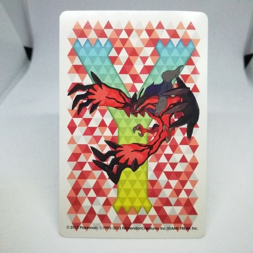 Skrelp 4 SPADE Pokemon trump playing card Y YVELTAL Back Nintendo JAPAN - Picture 9 of 11
