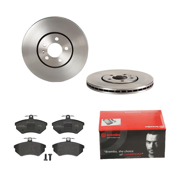 Brembo Bremsscheiben Ø288MM + BremsbelÄGe Vorne FÜR VW Passat B3/B4 Golf III-image