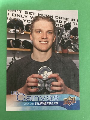 2016-17 Upper Deck Canvas #C3 Jakob Silfverberg