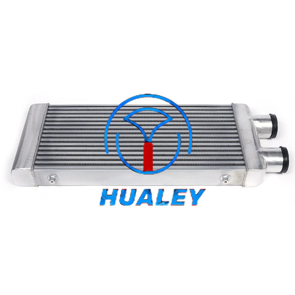 Intercooler universal de entrada/saída 3" 31" x 13" x 3" montagem frontal de alumínio - Imagem 2 de 4