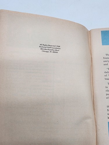 How to Improve Your Golf by Bolstad/Griffin/Rotvig 1968 National Golf Foundation - Picture 3 of 6