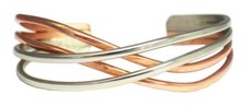 Meditation - Sergio Lub - Cuff Bracelet Non-Magnetic Medium 6-7in