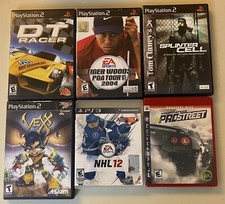 Lotto di 6 videogiochi PlayStation 2 e 3 PS2 PS3 - Tiger NHL Vexx DT Racer Splinter