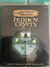 Dungeons & Dragons Accessories: DT3:  HIDDEN CRYPTS Tiles new shrink D&D rpg d20