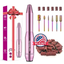 Dremel Nail Polish for File Gel Acrylic Grinder Buffer Tool Finger Drill Kit NEW