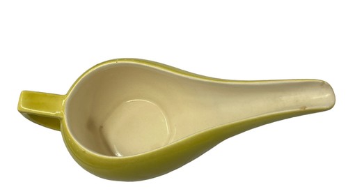 Vintage Mcm 1950s Red Wing Pottery Yellow Creamer - Picture 2 of 3