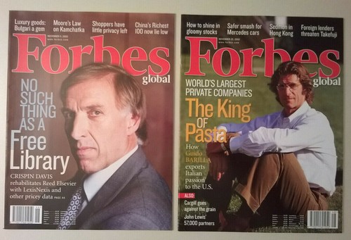 FORBES global - Année 2002 : 18 numéros - Etat Collector (comme neuf) - Imagen 9 de 10