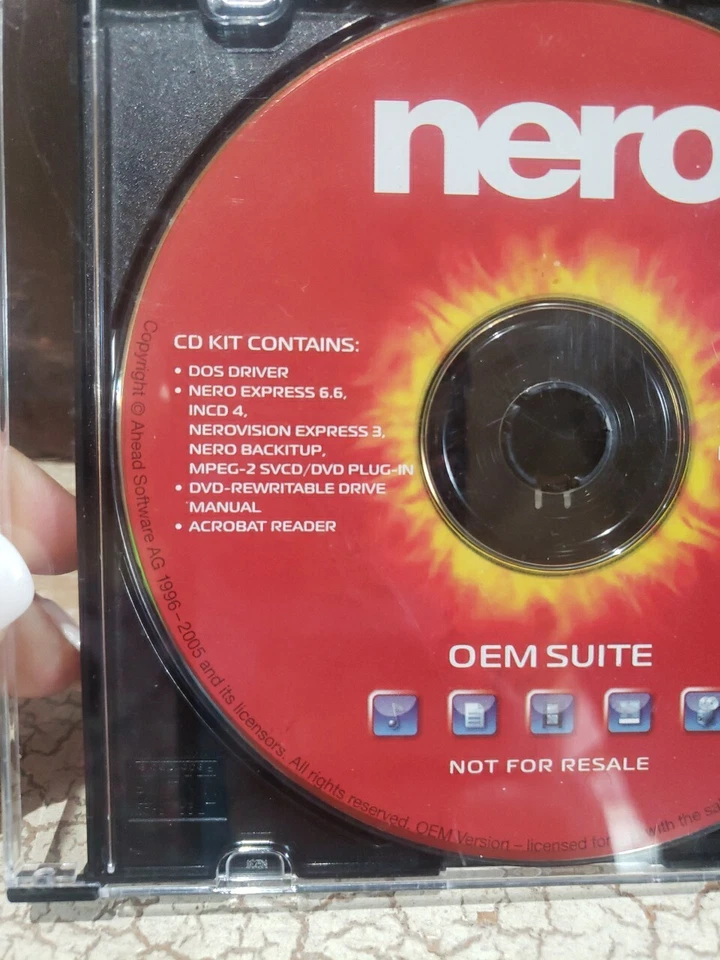 Nero Burning OEM Suite Software for DVD-writers -No Product Key - Image 2 of 3
