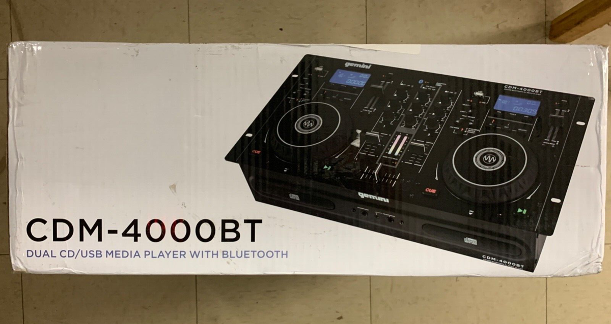 Gemini CDM-4000BT USB/CD DJ Player for sale online | eBay Gemini CDM-4000BT USB/CD DJ Player for sale online | eBay