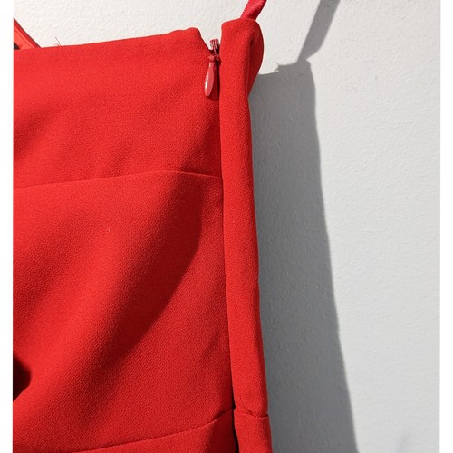 Jill Jill Stuart Cardinal Cutout Sheath Dress One Shoulder Red Size 6 NWT - Picture 5 of 9