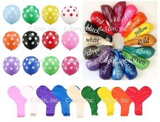 12 inch Latex Color Balloons Pearl Polka Heart Party Holiday Decoration Helium