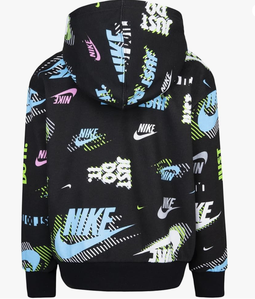 Nike Boy's Active Joy French Terry Pullover Hoodie (Little Kids
