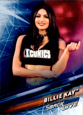 BILLIE McKAY 2019 Topps WWE Smackdown #10 Wrestling Card Jessica McKay