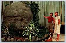 Postal de la civilización olmeca Matthew W Stirling National Geographic México