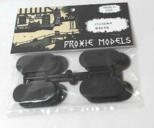 16 pack of  pill shaped bases- 25mm X 50mm