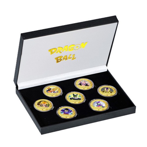 1/5/12 PCS Anime D B Monete Commemorative Collezione Monete Leghe Confezione Regalo - Foto 43 di 47