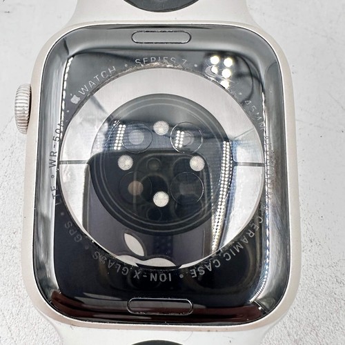 Apple Watch Nike Series 7 45MM Starlight alluminio sbloccato in fabbrica + extra LEGGI - Foto 17 di 24