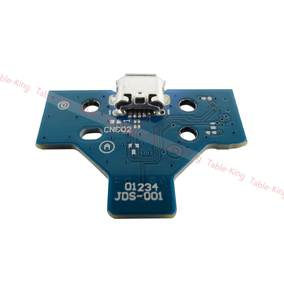 USB Power Charging Port Board+14 pin Cable for For Sony PS4 Controllers JDS-001 - Image 2 of 4