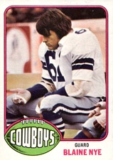 1976 Topps - #527 Blaine Nye Cowboys