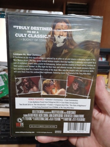 Blood Soaked (DVD, 2014) Wildeye Release Lesbians Vs Nazi Zombies Lots Bonus Fea - Picture 3 of 6