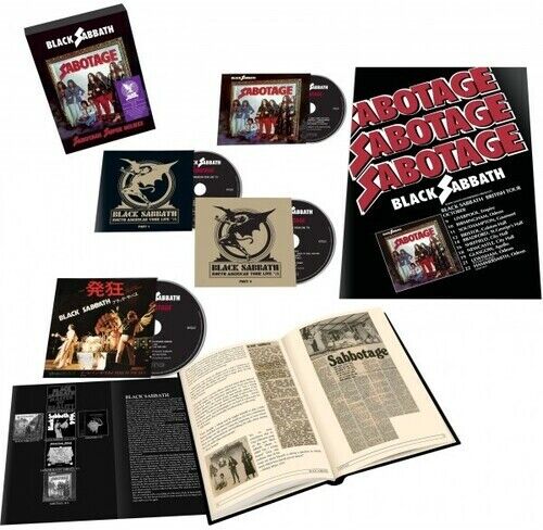 Black Sabbath, Live In The Usa 1974 + 1975 - DOUBLE CD - Heavy / Power /  Symphonic