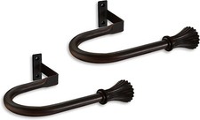 RV Curtain Hold Back Hooks Oil Rubbed Bronze