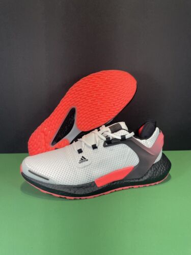 Adidas Alphatorsion Boost Men’s Size 10.5 Running Shoes White Pink Black FV6168