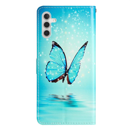 Case for Samsung S24 S23 S22 S21 S20 S9 Painting Leather Wallet Case Phone Cover - Picture 3 of 22