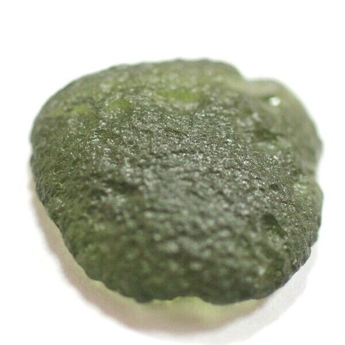 VERY RARE GENUINE PIECE of NATURAL MOLDAVITE - 2.87 gm 1.9 x 1.8 cms TEKTITE #15 - Picture 2 of 5