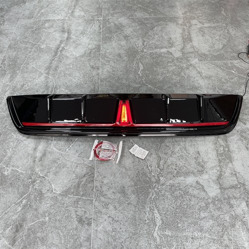 Labio difusor trasero aspecto carbono ABS negro brillante negro rojo para Toyota Corolla 20-24 - Imagen 28 de 30