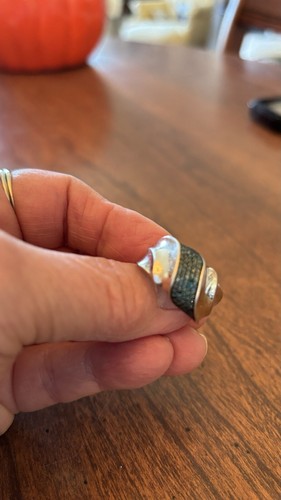 Affinity .25 Blue Diamond Band Ring - Picture 2 of 3