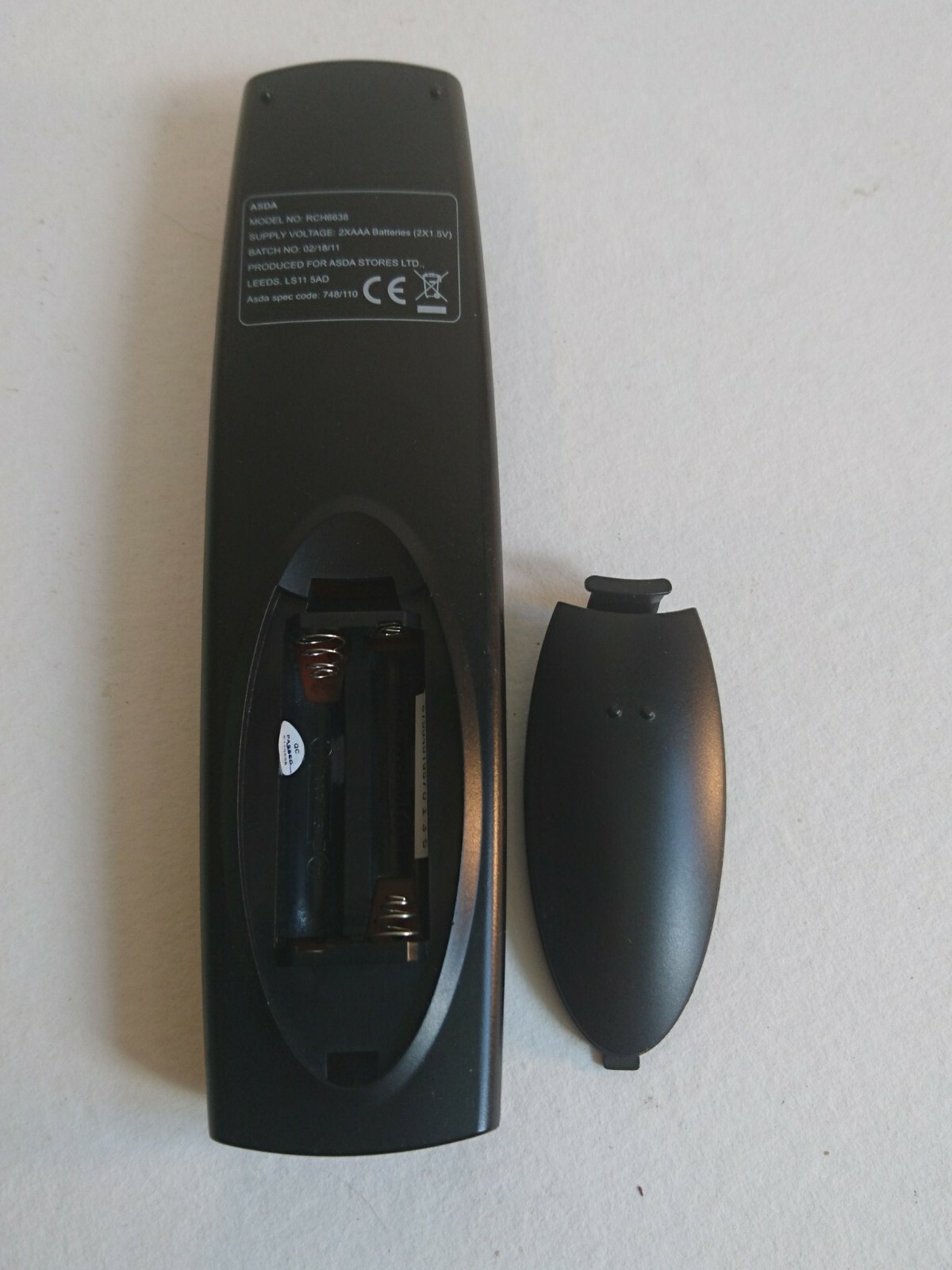 Genuine Original Asda RCH6638 TV Remote Control for sale online eBay