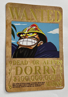 2024 ONE PIECE Card Game TCG #376 DORRY WANTED Peru Edition Foil