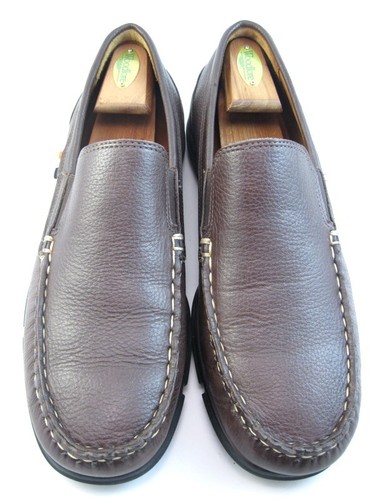 Leather Venetian Slip-On Loafers 11 
