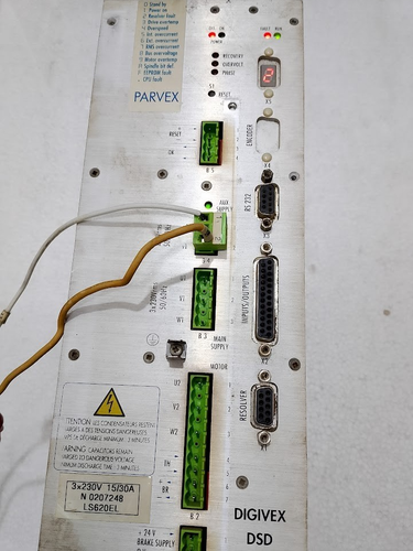 Parker DSD13015VE Parvex Digivex DSD Servo Drive N 0207248 Tested Working