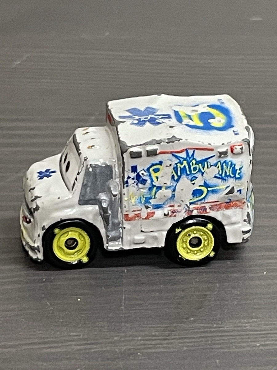 Disney Pixar Cars Mini Racers Dr. Damage Rambulance Mattel | eBay
