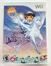 Dora the Explorer: Dora Saves the Snow Princess Nintendo Wii 2008 Video Game