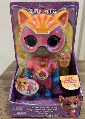 JUST PLAY 67016 SuperKitties Transforming Figures - Ginny, Kids Toys for Ages 3