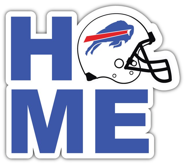 Buffalo Bills Home NFL Sport Car Bumper Sticker Decal "SIZES'' eBay