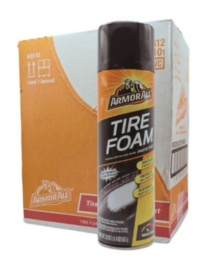 #ad ArmorAll Tire Foam Protectant Cleans Natural Finish 20oz Factory Case of 6 $28.98