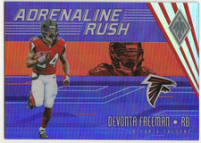 2017 Panini Phoenix Purple Adrenaline Rush Devonta Freeman 63/75 #AR-16