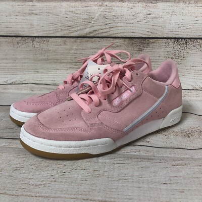 Adidas Continental 80 Casual Lace Up Sneakers Shoes Suede