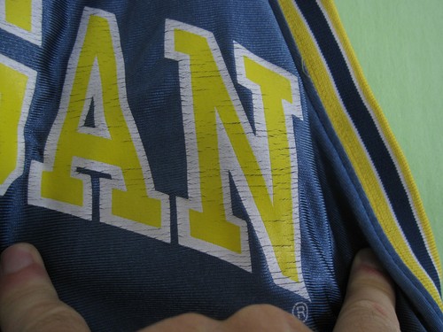 Maillot basket Wolverines du Michigan #4 Starter Chris Webber Jersey - 54 / XXL - Imagen 4 de 6