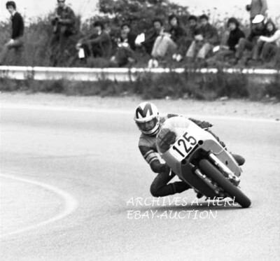 Ducati 750 SS racing bike 1976 Rabassada rider Mallol motorcycle racing  photo
