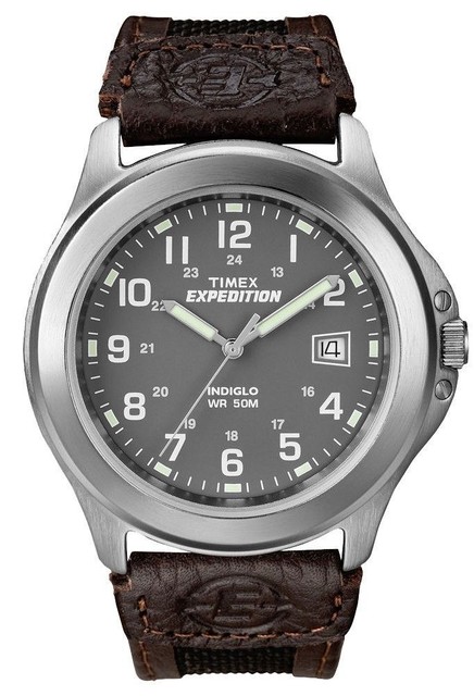 高質 <新品>Timex Watch<並行輸入品> Strap Leather Brown Expedition Mens 腕時計 Timex Expedition T400919J Wrist Watch for Men for sale online | eBay