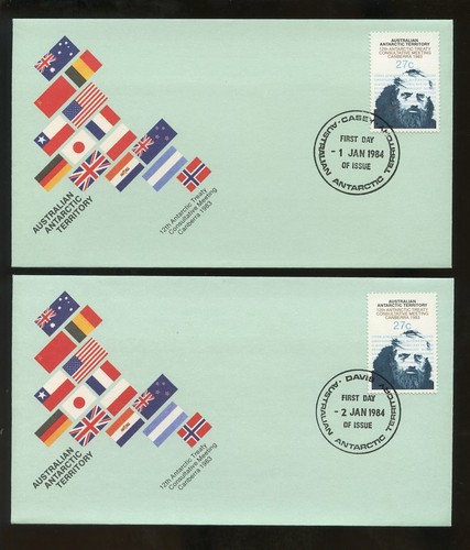 ANTARCTIC COVERS AUSTRALIA AAT ..FDCs Islands ..PRICED in GROUPS or SINGLY - Picture 26 of 58